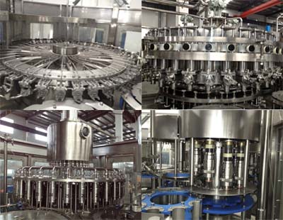 washing filling  capping machine  